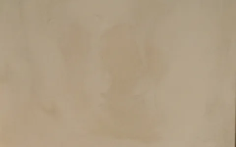 Softly textured plaster wall in warm off-white, ready for a painted finish